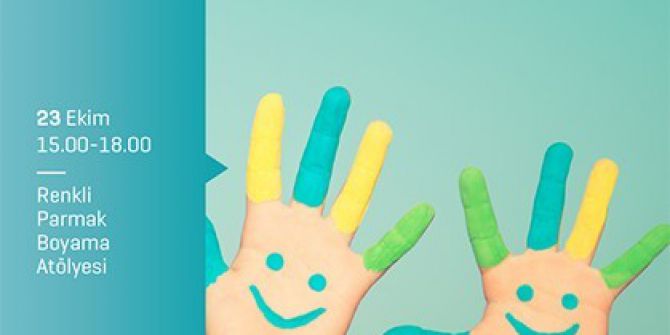 Miniklerin Elleri Renkleniyor
