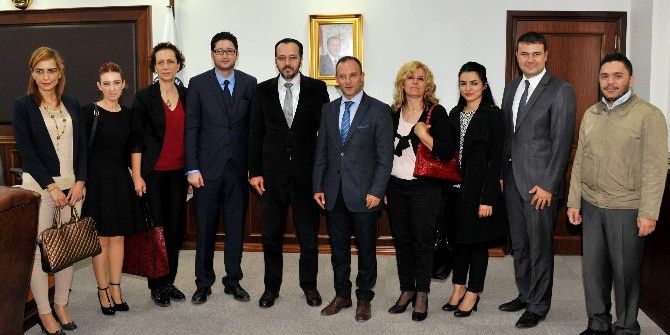 Aydın Barosu’ndan Adü Rektörü Bircan’a Ziyaret