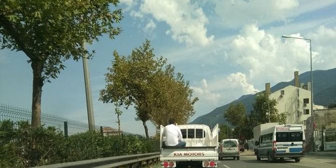 Bursa’da Tehlikeli Yolculuk