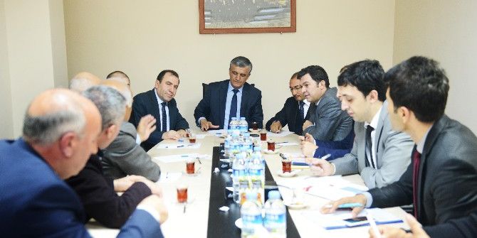 Sınır Ticaret Merkezi Değerlendirme Toplantısı Yapıldı