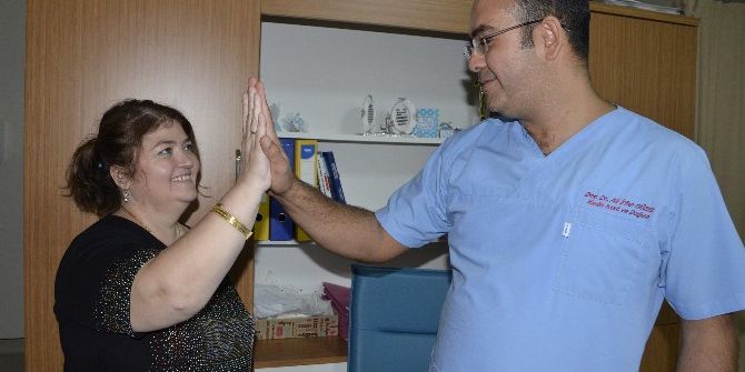 Karnından 14 Santim Çapında Kitle Çıkartıldı