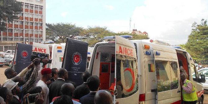 Tika’dan Kamerun’a Ambulans Desteği