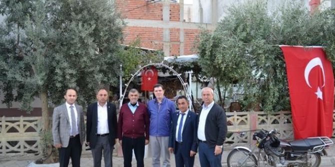 Salihli Ticaret Borsası’ndan Şehit Ailesine Taziye Ziyareti