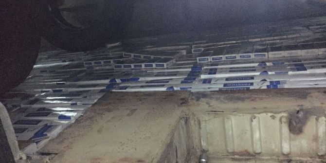 Yedisu’da 3 Bin 300 Paket Kaçak Sigara Ele Geçirildi