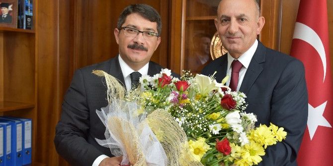 Başkan Çelik’ten Yeni Müdüre Hayırlı Olsun Ziyareti