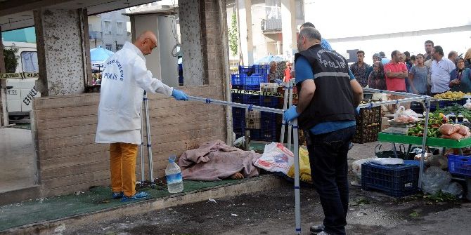 Pazar Yerinde Dayısına Kurşun Yağdırdı