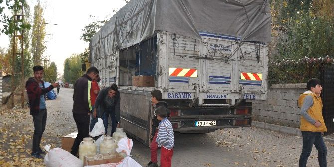 Muş’tan Batı İllerine Kışlık Erzak