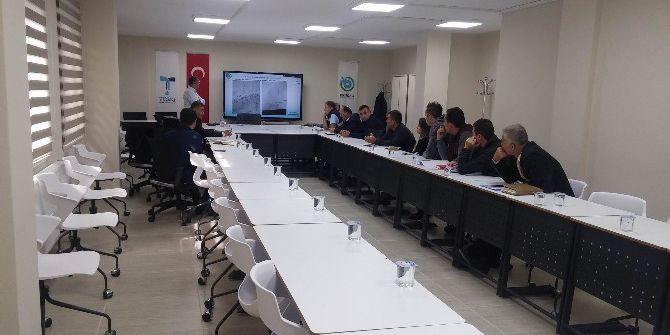 Teski Personeline Sıhhi Tesisat Projelerinin Onaylanması Eğitimi Verildi