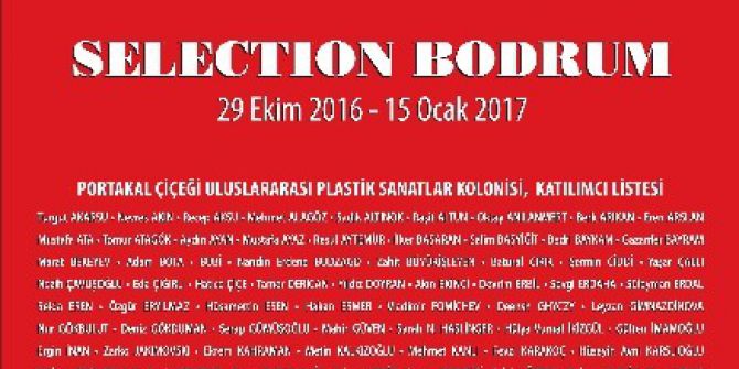 93 Sanatçı Eserleriyle Bodrum’da