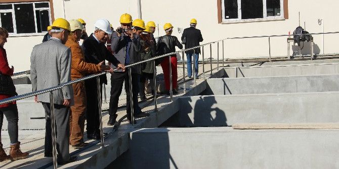 Uysal, İçme Suyu Arıtma Tesisini İnceledi