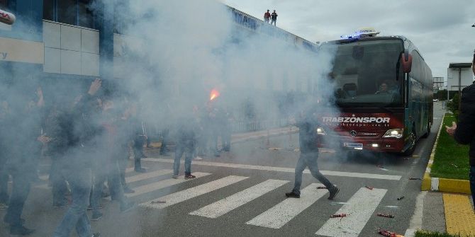 Trabzonspor’a Coşkulu Uğurlama