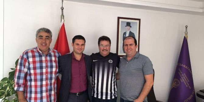 Kuşadası Gençlikspor Kulübü’nden Sanayi Sitesi Yönetimine Ziyaret