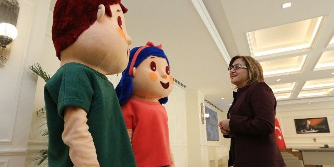 Büyükşehir Belediyesinden Çevreci Maskotlar Tanıtımı