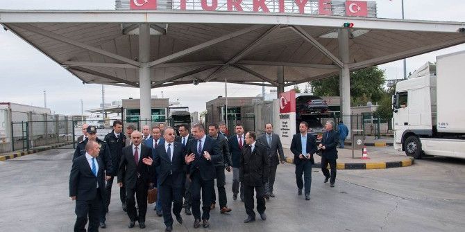 Edirne Valisi Özdemir, Kapıkule’de İncelemelerde Bulundu