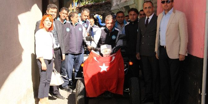 Kula’nın Dar Ve Tarihi Sokakları Atv İle İlaçlanacak