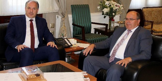 Kosova’lı Türk Vekilden Vali Çiçek’e Ziyaret