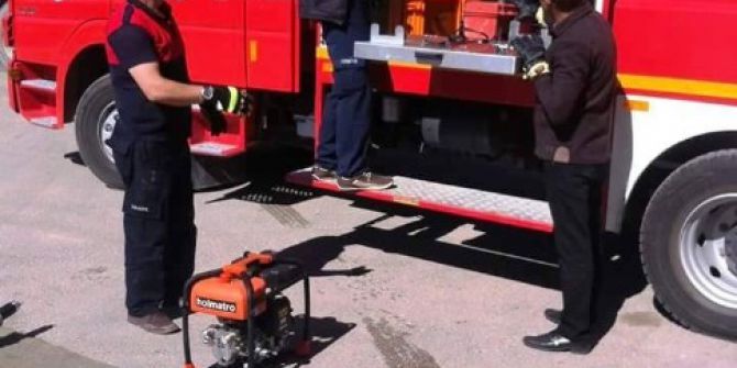 Bayburt İtfaiyesi Her Zaman Göreve Hazır