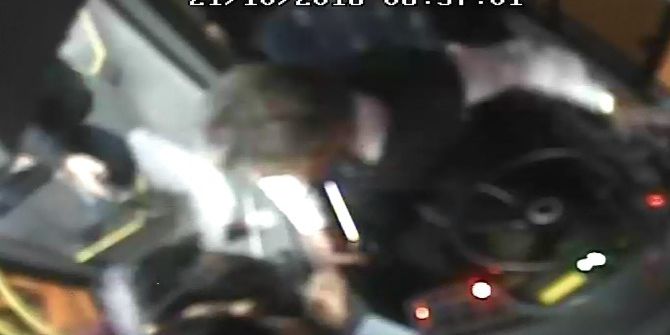 (Özel Haber ) İett Otobüsü Şoförüne Dayak Kamerada