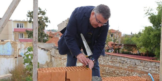 Kesimoğlu Atatürk Evi Çalışmalarını Yerinde İnceledi