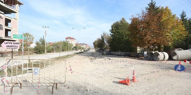 Bolu Belediyesi Alt Yapı Çalışmaları Devam Ediyor