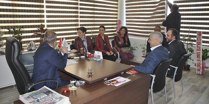 Chp Saruhanlı İlçe Teşkilatından Maski’ye Ziyaret