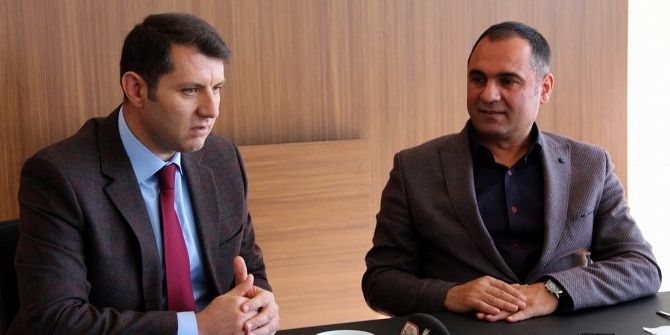 Ayhan’dan, Sivas Belediyespor’a Veda Ziyareti