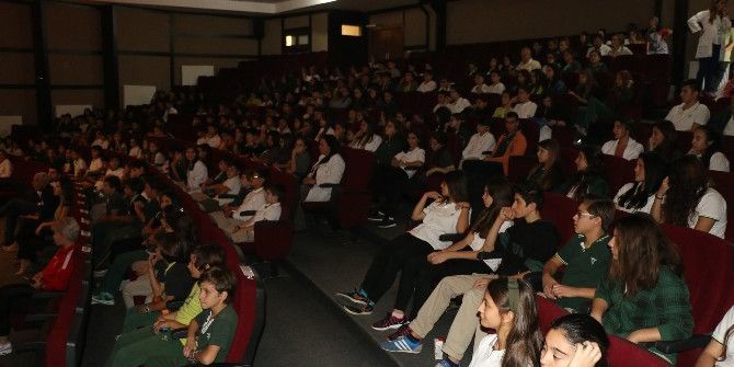 Milli Sporcu Aybüke Yılmaz, Nazillili Öğrencileri Bilgilendirdi