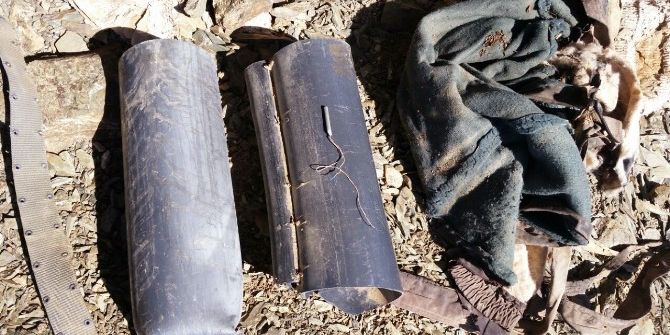 Hakkari Şemdinli’de Terör Örgütünün Mühimmat Ve Yaşam Malzemesi Ele Geçirildi