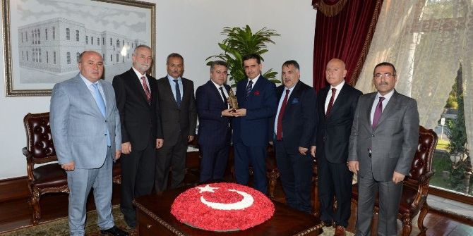 Başkent Zabıtasından Vali Topaca’ya Ziyaret