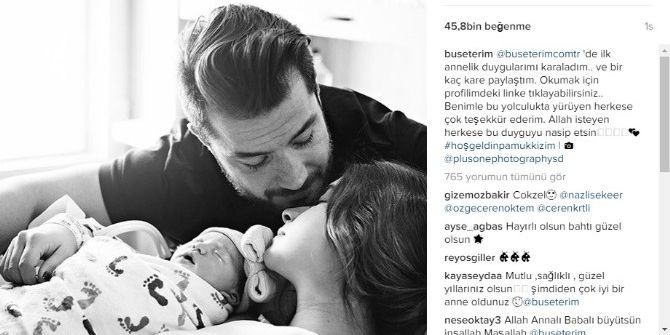 Anne Olan Buse Terim’den İlk Fotoğraf