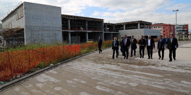 Odü Merkezi Kütüphane Kaba İnşaatı