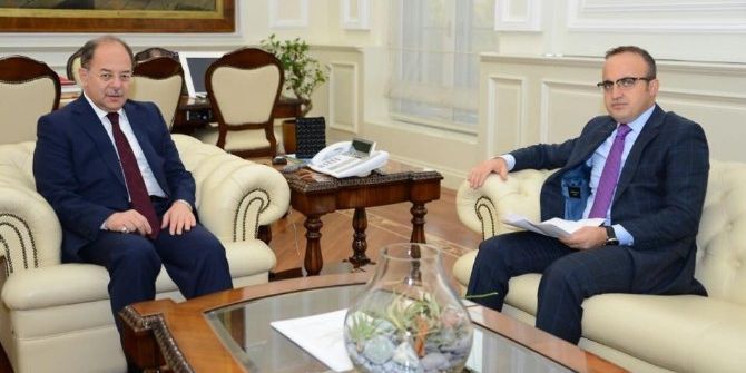 Turan Sağlık Bakanı Akdağ İle Çanakkale Yatırımlarını Görüştü