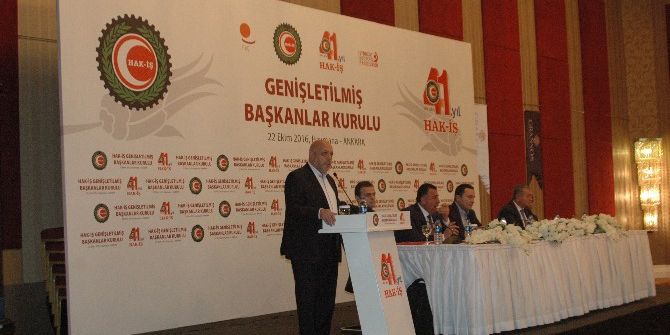 Hak-iş Kuruluşunun 41. Yılını Kutladı