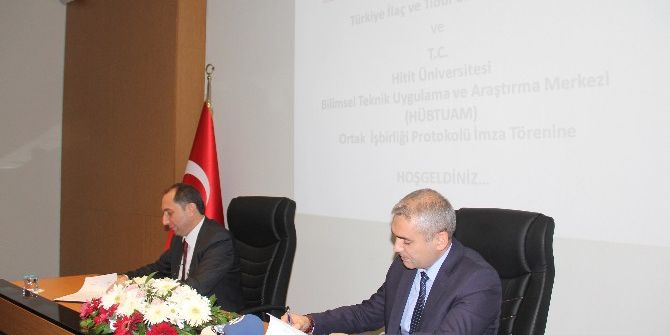 Hitit Üniversitesi Ve Titck Arasında Protokol