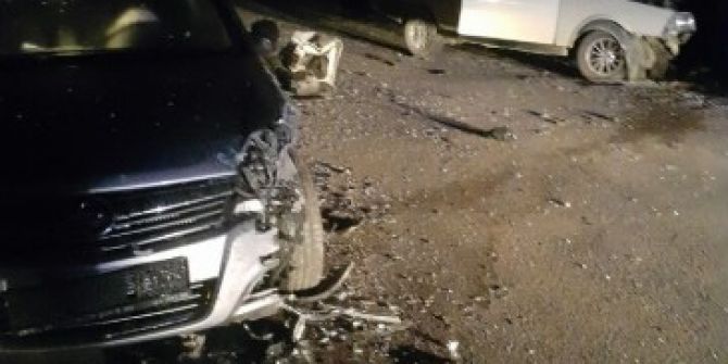 Bartın’da Trafik Kazası 2 Yaralı