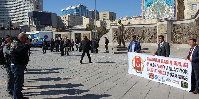 Vanlı Gazeteciler Kayseri’de 15 Temmuz’u Anlattı