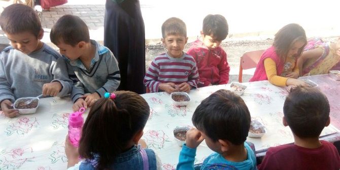 Anaokulda Aşure Etkinliği