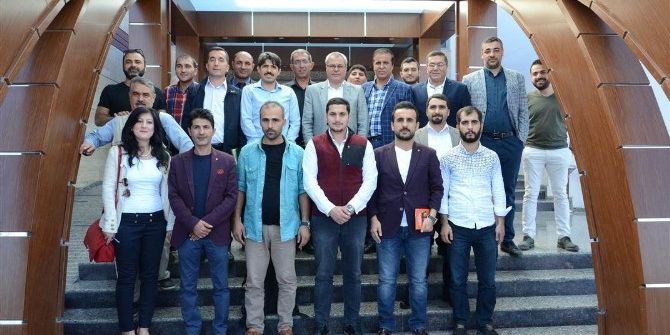 Vali Deniz, Gazetecilerle Buluştu