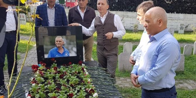 Başkan Muharrem Usta, Kadir Özcan’ın Mezarını Ziyaret Etti
