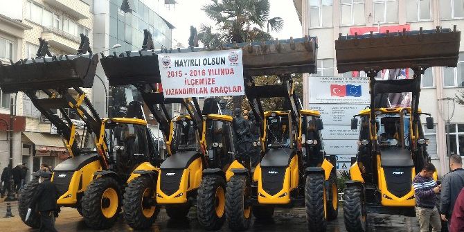 Bulancak Belediyesi Makina Parkını Mst İle Büyütüyor
