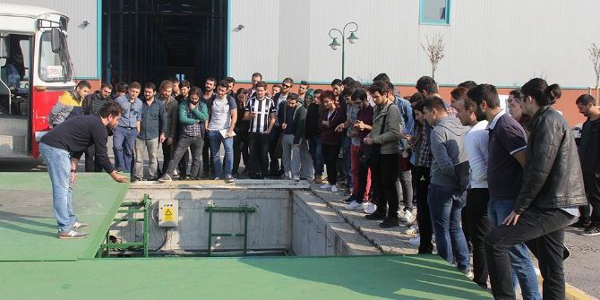 Mühendis Adayları Saski Tesislerini Gezdi