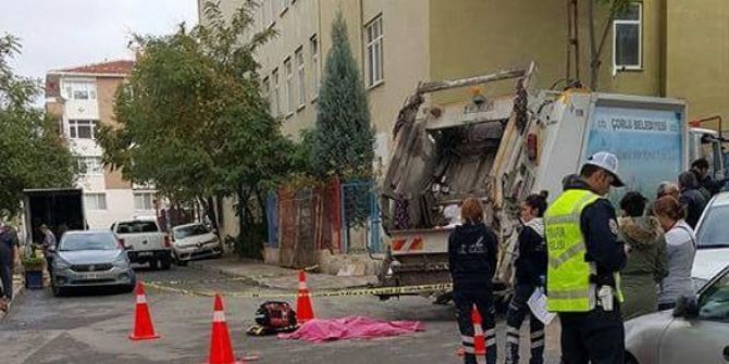 Çöp Kamyonunun Altında Kalan Yaşlı Kadın Öldü