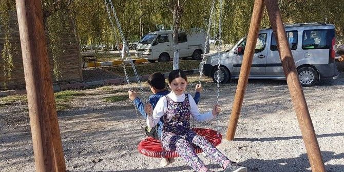 Sultan Sazlığı’na Çocuk Oyun Parkı Yapıldı