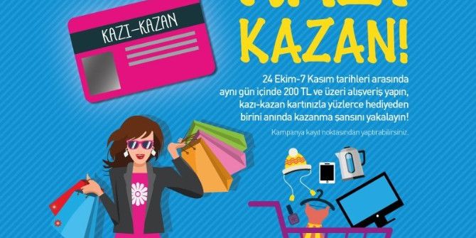 Forum Kayseri’de Alışveriş Yeni Bir Heyecan, Hediyeni Kazı Kazan!