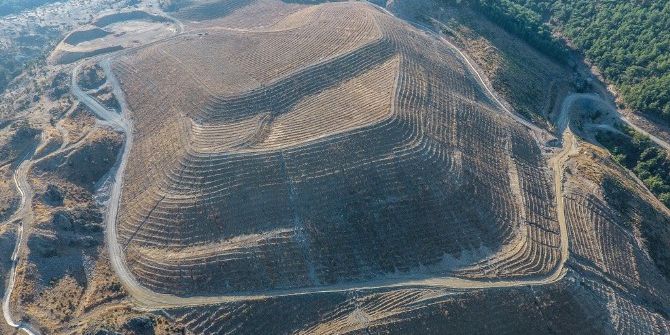İzmir’de 600 Dekarlık Maden Sahasında Rehabilitasyon Çalışmaları Tamamlandı