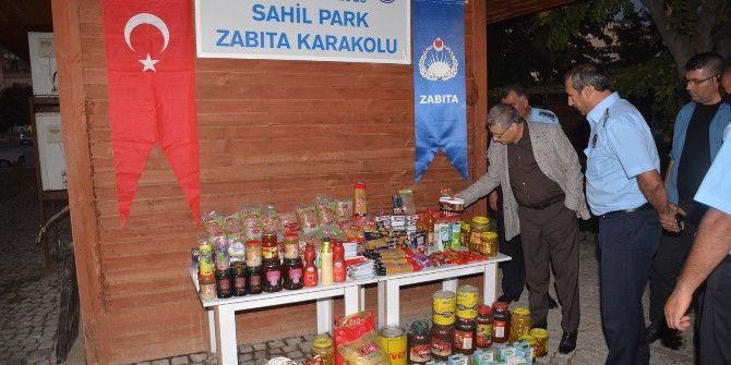 Birecik’te Sağlıksız Gıdalar İmha Edildi