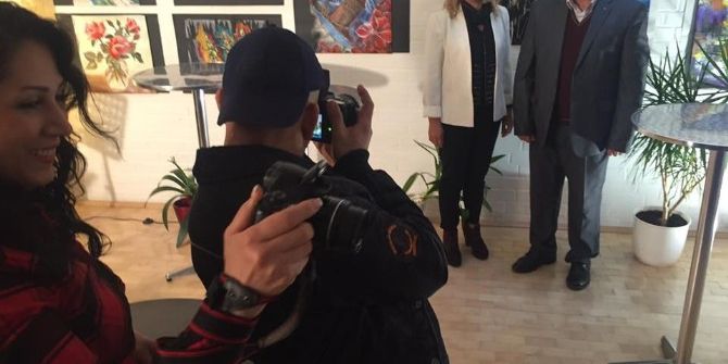 Almanya’da ’Dostluk Ve Barış’ Konulu Resim Sergisi