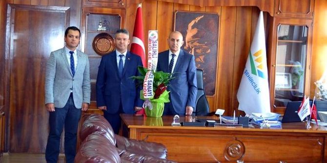 Salihli Osb Müdürü Duygu, Aytekin’e Hayırlı Olsuna Gitti