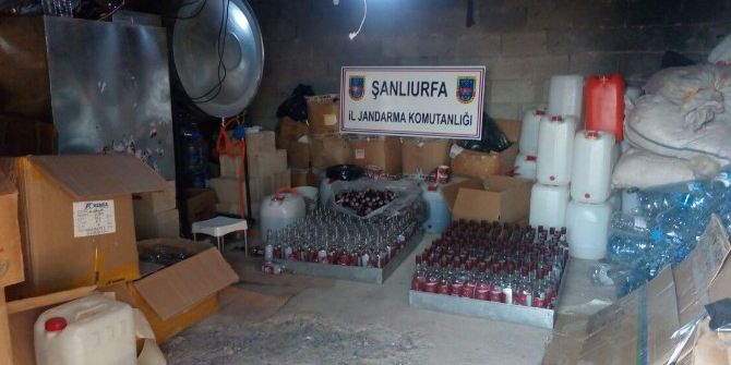 Şanlıurfa’da Sahte İçki Operasyonunda 3 Gözaltı
