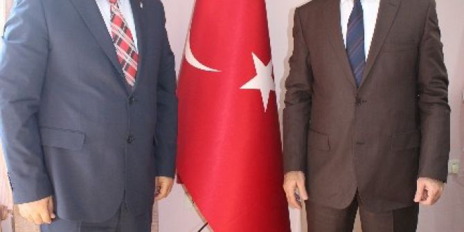 Esob Başkanı Abdülkadir Konak, Baro Başkanı Turgay Şahin’i Ziyaret Etti